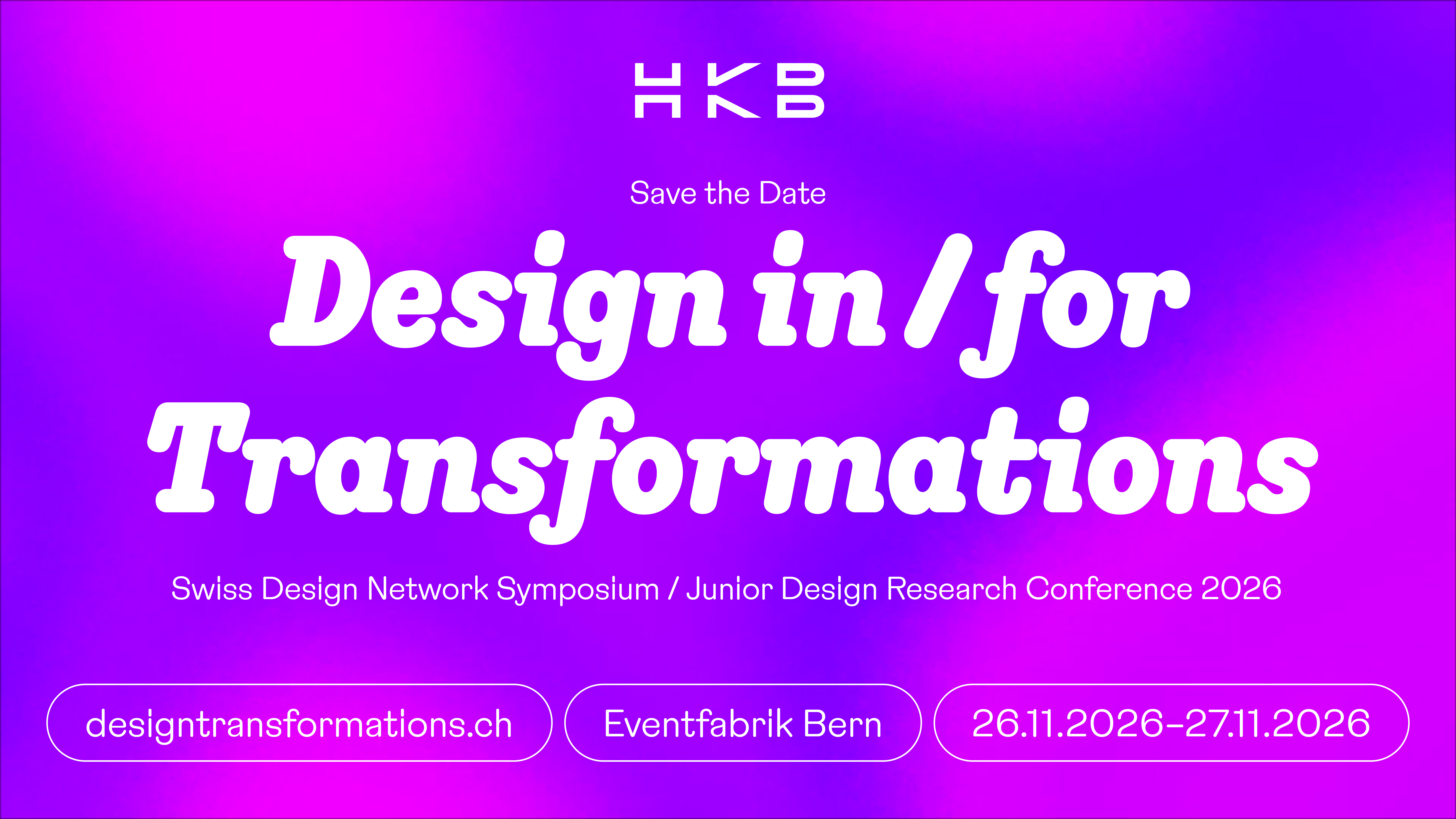 Design in/for Transformations